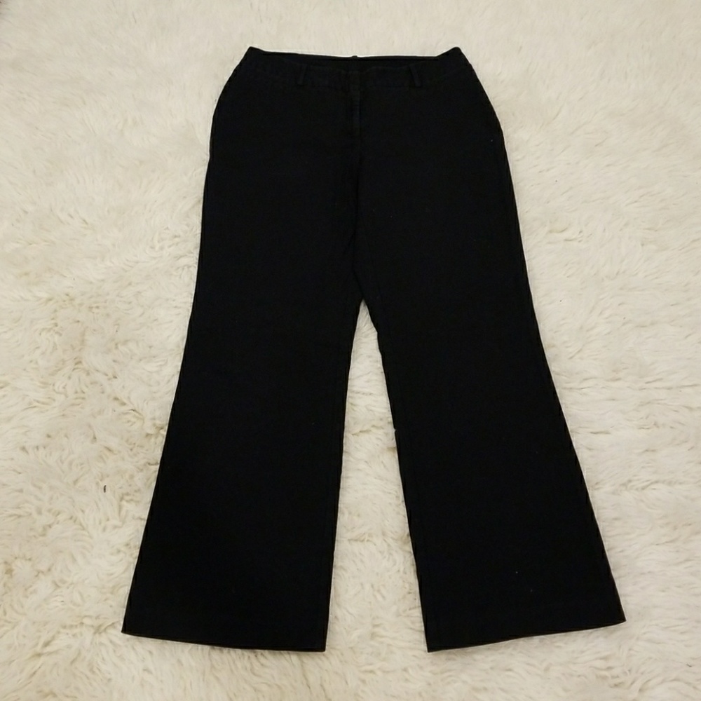 Black dress pants, curvy fit
